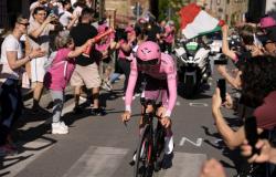 Giro d’Italia, Pogacar wins the time trial in Perugia: second to Ganna