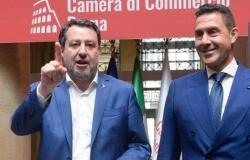 Salvini and Vannacci in Bari give up the square: meeting for Romito and the European Championships in a hotel