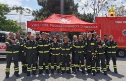 Radio Taormina – Messina, NBCR exercise of the firefighters with the Red Cross