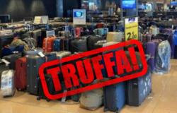 Suitcases for 2 euros on “offer” at Fiumicino airport: yet another scam in circulation