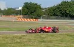 Ferrari tests at Fiorano in view of the Imola GP with the news on the SF-24