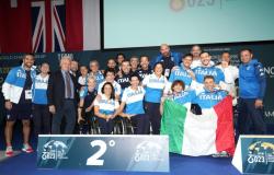 In Siena Bebe Vio and the Italian national paralympic fencing team