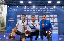 Mountain bike, Italy wins bronze at the European Championships: Luca Bradot on the podium