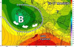 Turbulent weather forecast: Italy split in two next week