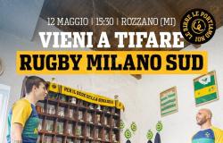 For the team’s drinks, Ceres is there on Sunday 12th with Rugby Milano Sud