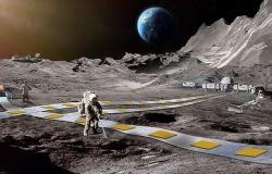 NASA plans to build a levitating robot train & railway on the moon