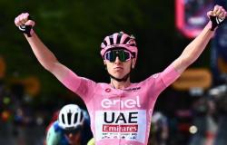 Giro d’Italia, Pogacar also wins the eighth stage and confirms the pink jersey