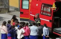 Information activity for firefighters in the “Carlucci” comprehensive school in Baragiano