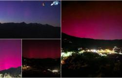 The skies of Italy are tinged with red, SAR also spotted in Liguria