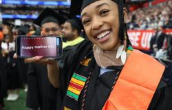 Syracuse University’s 2024 graduates urged to ‘advocate for global peace’ (Photo gallery)