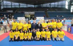 Over 400 athletes on the parquet for the conclusion of the Karate championship