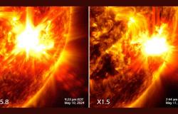 NASA’s solar dynamics observatory captures images of ‘Sun’s strong solar flares’