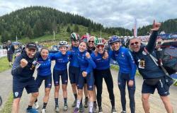 Mountain bike: after the retreat in Alassio, Italian national team gold at the European championships