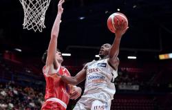Basketball, Trento conquers Assago by beating Olimpia Milano in the Serie A playoffs. Brescia overcomes Pistoia’s resistance