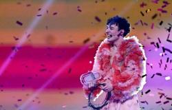 Nemo, too happy for the victory at Eurovision: while celebrating he breaks the trophy, injuring his thumb