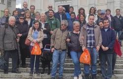Visually impaired people from all over Lombardy visiting Lecco: many proposals