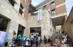 “Stop the genocide”: pro-Palestine students pitch tents and occupy the University of Siena