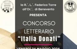 Grand Orient literary competition in Benevento dedicated to the memory of the teacher, Italia Donati, among the first after unification