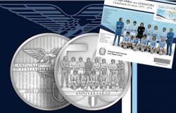50th first Lazio scudetto, here are the medal and the stamp. Yesterday the party at the Olimpico