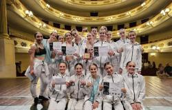 Dance, shower of medals for the ASD Imperia Ballet School at the Chiabrera Theater in Savona