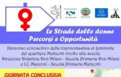 Terni, Ancescao and schools discovering the streets of women: Focus on the female toponymy of the Matteotti district