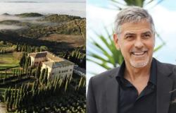 The Tuscany of wine becomes a set for great cinema: in Argiano, in Montalcino, there is George Clooney