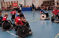 Wheelchair rugby, Padova in command after the third day. For the Scudetto there are two games to recover