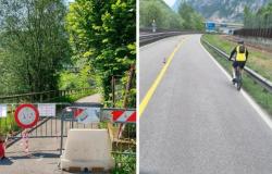 The Brenta cycle path is still closed after the January landslide. CasaAutonomia: “Nothing has been done to reopen it. Why not collaborate with Veneto?”