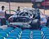 Portimao, close to drama: Porsche crashes into grandstands | FP