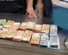 Currency trafficking, one million euros seized at Fiumicino airport