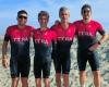 Four people from Ravenna are preparing for the Ironman 70.3 challenge in Valencia over 113 km