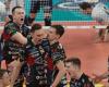 Perugia starts well in the Scudetto Final: 3-1 over Monza in game 1 signed by Giannelli-Plotnytskyi and with block dominance
