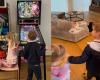 Fedez shows the new house to his children Leone and Vittoria (and to us too). Photo and video