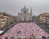 Viva Vittoria, thousands of blankets in Piazza del Duomo to say no to violence against women