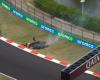 The Formula 1 Chinese GP opens with a mysterious fire on the track: “There is fire in the grass”