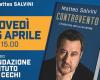 Salvini presents his book on April 25th. That typo on the poster (Czechs without “i”) which recalls another gaffe from the League