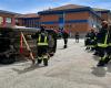 Firefighters from all over Piedmont at the two days of training at the Biella command