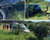 Violent accident on the road to Alghero, a 40-year-old seriously injured