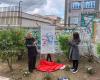 A garden for women victims of violence in the name of Loredana Scalone in Catanzaro, killed by her partner in 2020