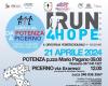 Run4Hope, tomorrow the solidarity relay that will be run in Basilicata from Potenza to Picerno