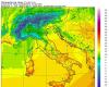 +4°C in Cuneo, today’s highs