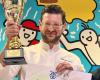 Centrale del Latte di Roma, Emanuele Alvaro of the Roman ice cream shop Maravè wins the “Golden Palatine Award” for the best ice cream maker