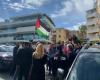 April 25th celebration, Palestinian flags wave and are intercepted by the police: tensions at the Passetto
