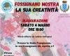 APRILIA – “Fossignano Shows Its Creativity”: the inauguration of the event by the Neighborhood Committee on Saturday 4 May. – Radio Studio 93