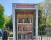 With books like Superman: the bibliocabine inaugurated in Pratola
