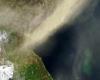 NASA Satellite Captures a Monumental Dust Wall Over the Korean Peninsula