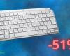 Logitech MX Keys Mini: bluetooth keyboard at 51% discount today on AMAZON