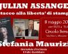 May 8th. Three events for Assange in Reggio Emilia awaiting the new verdict