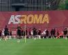 The finishing of the Giallorossi on the eve of Bayer Leverkusen-Roma