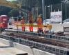 the first rail of the Red line was laid. Video
